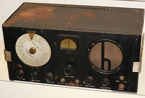 Vtg Art Deco Hallicrafters s 22 Skyrider Marine Communication Radio Receiver