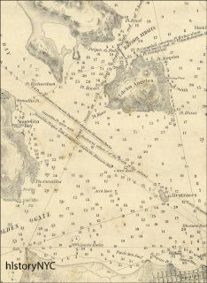 1850 Naval Chart San Pablo Bay San Francisco Large Nautical Chart Map