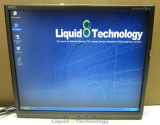 Dell 2007FPB 20" Flat Panel LCD Monitor Black Silver