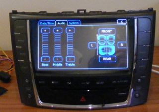 Autoradio DVD GPS Navi SAT Nav Bluetooth iPod Player Lexus IS250 IS300 Is350