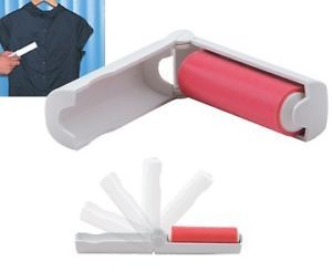 Small Sticky Lint Remover Roll Roller Adjustable Washable Cleaner Mr Schticky