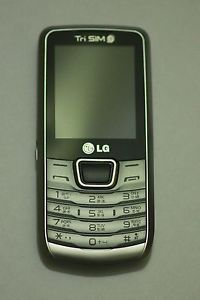 LG A290 Unlocked GSM Quad Band Cell Phone Mobile A 290 Triple Sim Trisim Dual