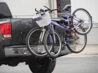 2 Bicycle Bike Swing Down Rack Hitch Mount Carrier Car Truck SUV RV Heavy Duty