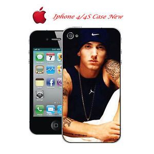 Eminem The Real Slim Shady Rap R B Music Singer Fans Black iPhone 4 4S Case