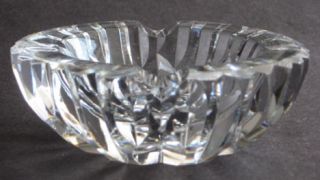 Vintage Waterford Crystal Cut Glass Ashtray Paperweight