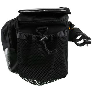 BV Bike Map Sleeve Handlebar Bag for Front Case Cycling Two Mesh Pockets New