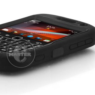 New Heavy Duty Anti Shock Hard Muscle Case for Blackberry Bold 9900 9930 Black