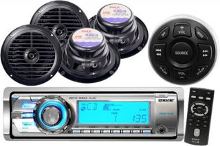 Sony CDXM60UII Marine Boat CD  iPod Radio Stereo 4 Speakers Wired Remote