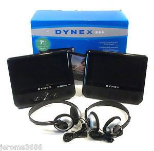Dual Screen Portable DVD Player