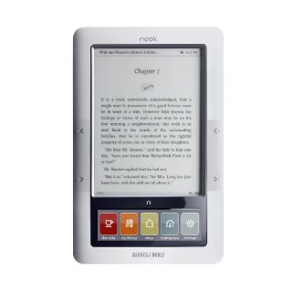 Barnes and Noble Nook E Book Reader BNRV100 3 5” LCD Touch Screen Crisp Clear