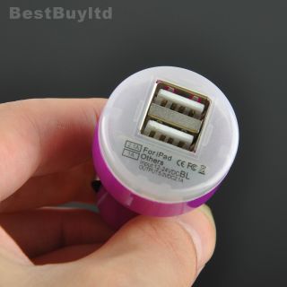 Dual USB Car Charger iPhone 4