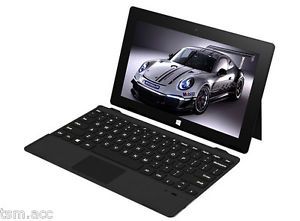 Ultra Thin Aluminum Bluetooth Keyboard Case for Microsoft Surface RT 10 6" Win 8