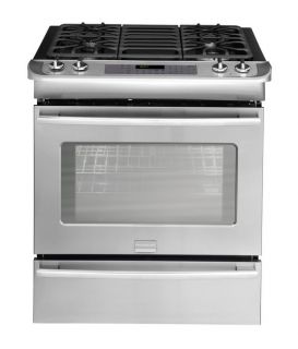 New Frigidaire Pro Stainless Steel Appliance Package with Gas Slide in Range 6