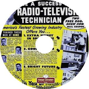 Vintage Radio TV Repair Course Fix Resell Start Your Own Business on CD
