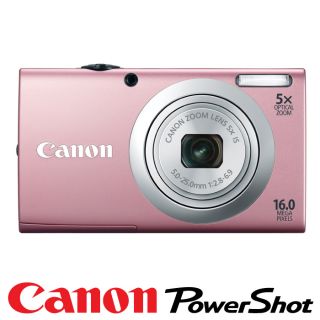 New Boxed Canon PowerShot A2400 Is Digital Camera Pink