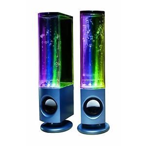 LED Dancing Water Show Watershow Fountain Light Show Computer Speakers New