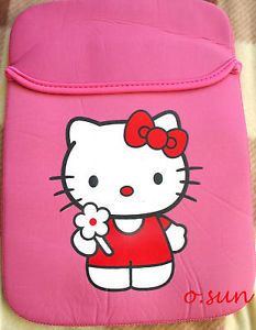 10"1 inch Pink Hello Kitty Netbook Laptop Sleeve Case