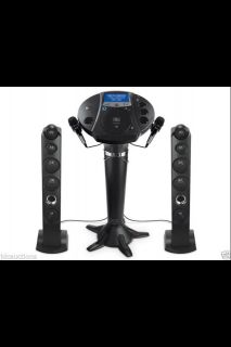 New The Singing Machine Pedestal CDG Karaoke System ISM1030BT w Speakers