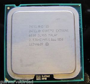 Intel Core 2 Extreme X6800 2 93 GHz Dual Core CPU SL9S5 HH80557PH0774M Processor