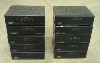 Lot of 10 Scientific Atlantic Cable Internet Computer Modem Modems DPC2100