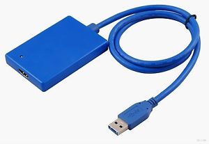 USB3 0 to HDMI Audio Video Adapter External Graphic Card for Multiple Displays