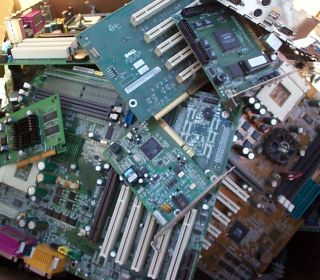 25 lbs Computer Motherboards Circuit Cards Boards Gold Scrap Recovery