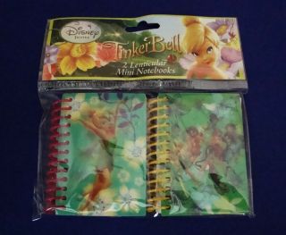 Disney Fairies Tinker Bell Lenticular 3D Mini Notebooks Set 43367