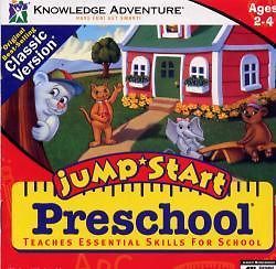 Jumpstart Preschool PC Mac CD Learn to Read Count Numbers Phonics Colors Game