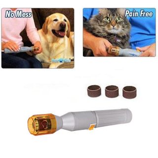 New Pet Nail Trimmer Grooming Dog Cat Care Grinder Clipper Box