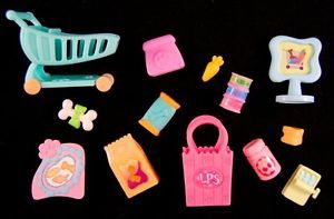 Littlest Pet Shop ✿ LPS ✿ Grocery Shopping Accessories Food Cart Accessory ✿ Lot