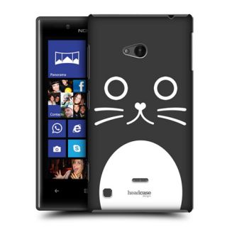 Head Case Cartoon Animal Face Design Snap on Back Case Cover for Nokia Lumia 720