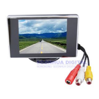 Car Parking Sensor 3 5" TFT LCD Monitor IR Camera