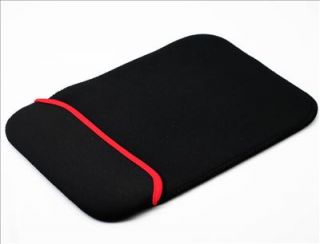 Details about 11.6 Notebook Laptop Neoprene Sleeve Case Black Red