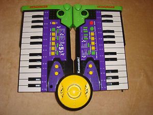 Kawasaki Dual Cool Keys Double Keyboard Musical Instrument 1 or 2 Players