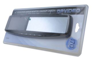 XO Vision 4 3" Car Rear View Mirror Monitor Night Vision Back Up Video Camera