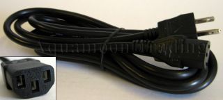 New PlayStation 3 PS3 Power Cord Wall Plug 6 ft Cable