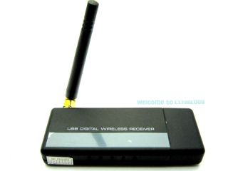 2 4G Digital Wireless Camera PC Computer USB Receiver Home CCTV Security System