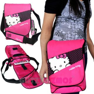 Pink Hello Kitty Padded Carry Case Cover Sleeve Bag for Tablet Laptop Notebook