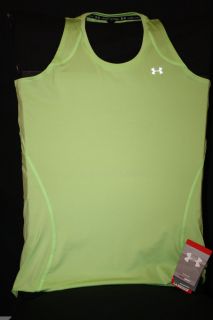 Under Armour Women's Running Workout Training Muscle Shirt Semi Fitted