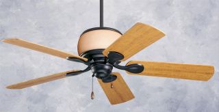 Emerson CF680BQ 52" Wet Rated Outdoor Ceiling Fan Westfield Barbeque Black