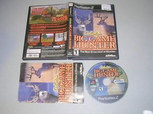 Cabela's Big Game Hunter PlayStation 2 PS2 Complete BL 047875750012