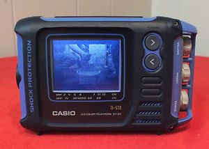 Casio SY 30 Portable Waterproof Color LCD Television w Shock Protection Perfect