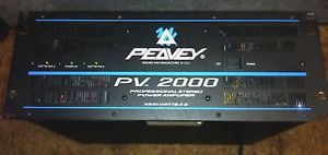 Peavey PV 2000 Professional Stereo Power Amplifier PV2000 Amp 1000 Watts per CH