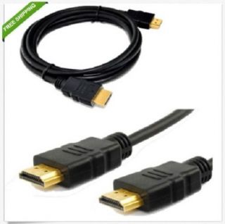 Premium HDMI Gold Plated Cable 1080p for Xbox 360 PS3 HDTV Projector 6ft Wm