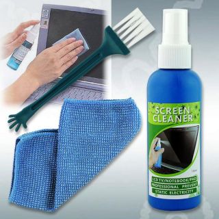 Laptop LCD Monitor Plasma Screen Cleaning Kit Cleaner