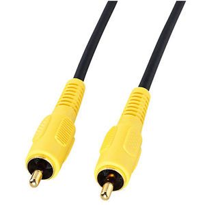 1 RCA Composite Video Audio Projector Cable 15ft 5M