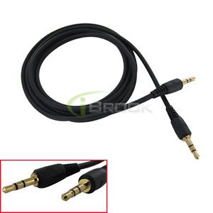 2 5mm Male to 2 5mm Male 3ft Stereo Audio Cable Cord