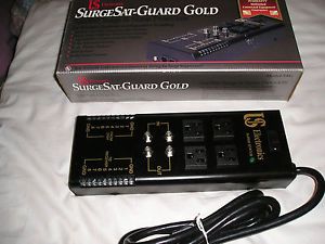 New US Electronics Surge SAT Guard Gold Surge Protector Model SSG