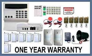 Wireless Home Security System House Alarm Auto Dialer AV 3 Sirens Very Loud New
