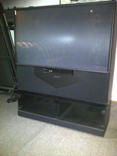 Mitsubishi WT 46807 "Big Screen" TV Original Owner Works Perfect NR $